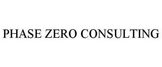 PHASE ZERO CONSULTING