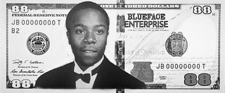 BLUEFACE ENTERPRISE 88 FEDERAL RESERVE NOTE JOB00000000T B2 UNITED STATES FEDERAL SYSTEM TIMOTHY GEITHNER SECRETARY OF THE TREASURY ROSA GUMATAOTAO TREASURER OF THE UNITED STATES 88 THIS NOTE IS LEGAL TENDER FOR ALL DEBTS, PUBLIC AND PRIVATE JULY 4, 1776 UNITED STATES OF AMERICA 88 JB00000000T SERIES 2009 88