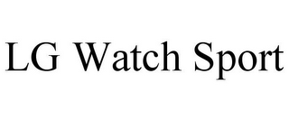 LG WATCH SPORT