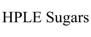 HPLE SUGARS