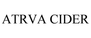 ATRVA CIDER