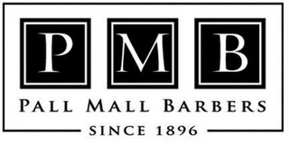 PMB PALL MALL BARBERS SINCE 1896