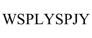 WSPLYSPJY