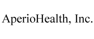 APERIOHEALTH, INC.