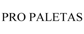 PRO PALETAS