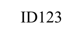 ID123