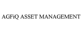 AGFIQ ASSET MANAGEMENT