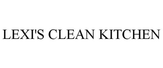 LEXI'S CLEAN KITCHEN