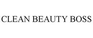 CLEAN BEAUTY BOSS