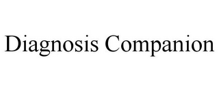 DIAGNOSIS COMPANION