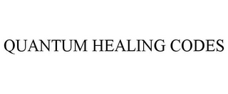 QUANTUM HEALING CODES