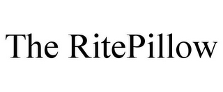 THE RITEPILLOW