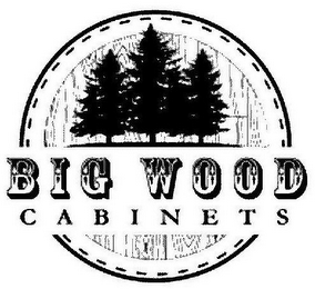 BIG WOOD CABINETS