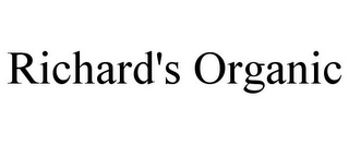 RICHARD'S ORGANIC