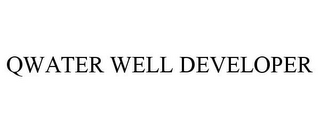 QWATER WELL DEVELOPER