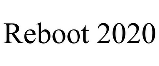 REBOOT 2020