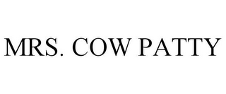 MRS. COW PATTY