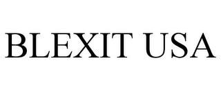 BLEXIT USA