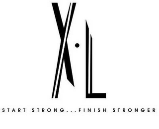 X · L START STRONG... FINISH STRONGER