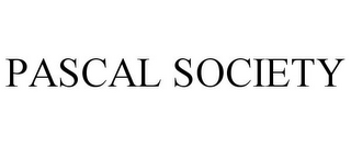 PASCAL SOCIETY