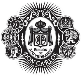 AF DON CARLOS EDICION DE ANIVERSARIO FFOX I, II, III, IV, V, VIII, IX, X, XI, XII, 13