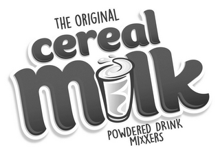 THE ORIGINAL CEREAL MILK POWDERED DRINKMIXXERS