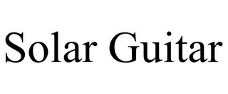 SOLAR GUITAR