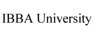 IBBA UNIVERSITY