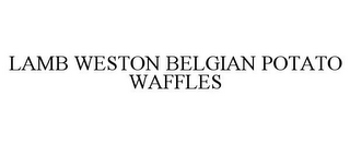 LAMB WESTON BELGIAN POTATO WAFFLES