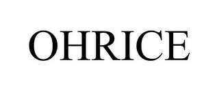 OHRICE