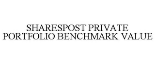 SHARESPOST PRIVATE PORTFOLIO BENCHMARK VALUE