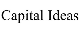 CAPITAL IDEAS