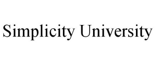 SIMPLICITY UNIVERSITY