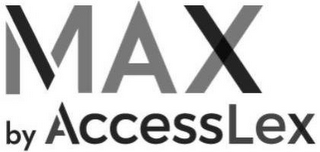 MAX BY ACCESSLEX