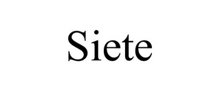 SIETE