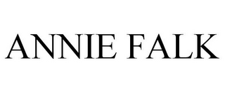 ANNIE FALK