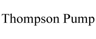 THOMPSON PUMP