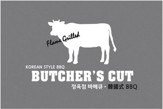 FLAME GRILLED, KOREAN STYLE BBQ, BUTCHER'S CUT, BBQ