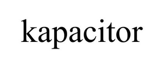 KAPACITOR