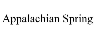 APPALACHIAN SPRING