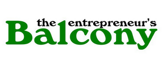 THE ENTREPRENEUR'S BALCONY