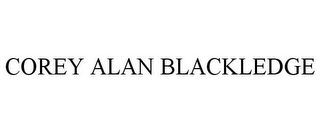 COREY ALAN BLACKLEDGE