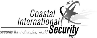 COASTAL INTERNATIONAL SECURITY INC. SECURITY FOR A CHANGING WORLD