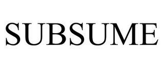 SUBSUME