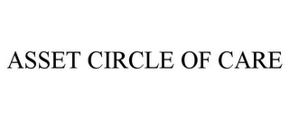 ASSET CIRCLE OF CARE