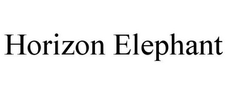 HORIZON ELEPHANT