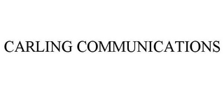 CARLING COMMUNICATIONS