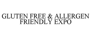 GLUTEN FREE & ALLERGEN FRIENDLY EXPO