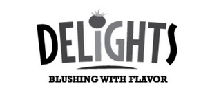 DELIGHTS BLUSHING WITH FLAVOR