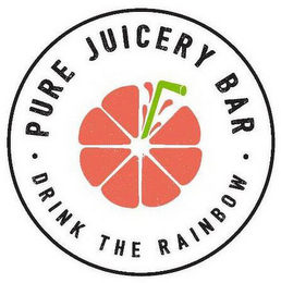 PURE JUICERY BAR DRINK THE RAINBOW